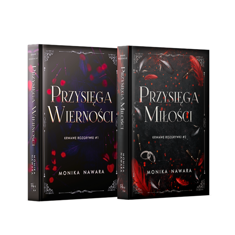 Pakiet: Dylogia KRWAWE ROZGRYWKI (Monika Nawara) - WYSYŁKA GRATIS!
